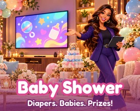 Baby Shower — Diapers. Babies. Prizes!