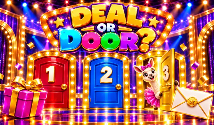 Deal or Door? — Pick a costume. Keep the cash or trade for a door!