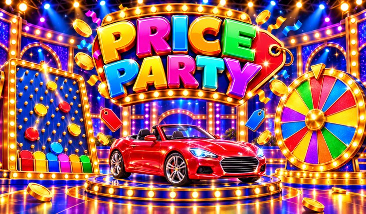 Price Party — Closest without going over! The Chip Drop, the Big Wheel and the Showcase.
