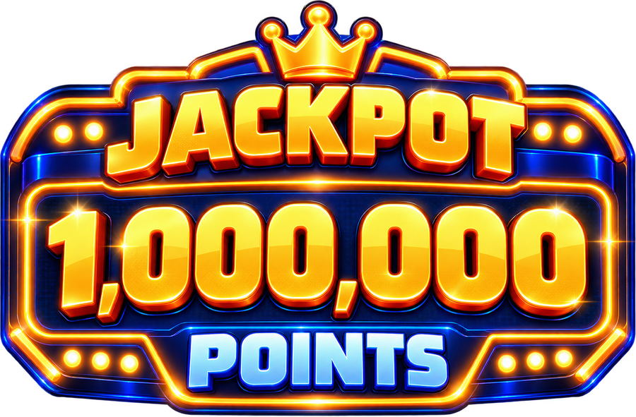 Jackpot: 1,000,000 points